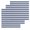 Blue, variant on Boho Black Stripe Kitchen Dish Towels for Drying Dishes Set of 4, Abstract Geometric White Minimalist Waffle Weave Microfiber Hand Tea Bathroom Towels Quick Dry & Absorbent Towel 15.7x23.6