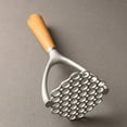 thumbnail image 6 of Potatoes Mud Pressure Wood Handle Potato Masher Ricer Fruit Vegetable Tools Kitchen Gadgets Accessories, 6 of 6