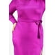 thumbnail image 4 of Vestido efecto metalico Roman Fashion /Tallas Extras, 4259 (Magenta) fucsia oscuro 38, 4 of 7