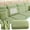 Green, variant on Couch Back Cushion Covers Elastic L Shape Sectional Sofa Cover Furniture Protector Slipcover for Living Room (Length 23.62-35.43nch Width 11.81-19.69nch, M Back Cover)