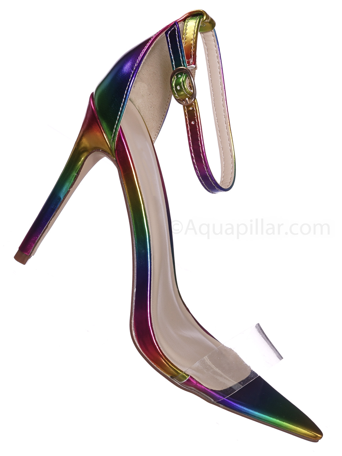 size 2 perspex heels