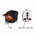 thumbnail image 4 of 2 AC Port Electrical Adapter Universal Power Extension Socket US EU IL Adapter US To Plug Travel Adapter Power Socket, 4 of 4