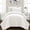 White, variant on Diamond Pattern Solid 3 Piece Oversized Bedding Quilt Blanket Bedspread Set - King - White