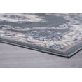 thumbnail image 2 of Tayse Hampton Area Rug HMP3909 Traditional Gray Garland Scrolls 5' 3" x 5' 3" Round, 2 of 2