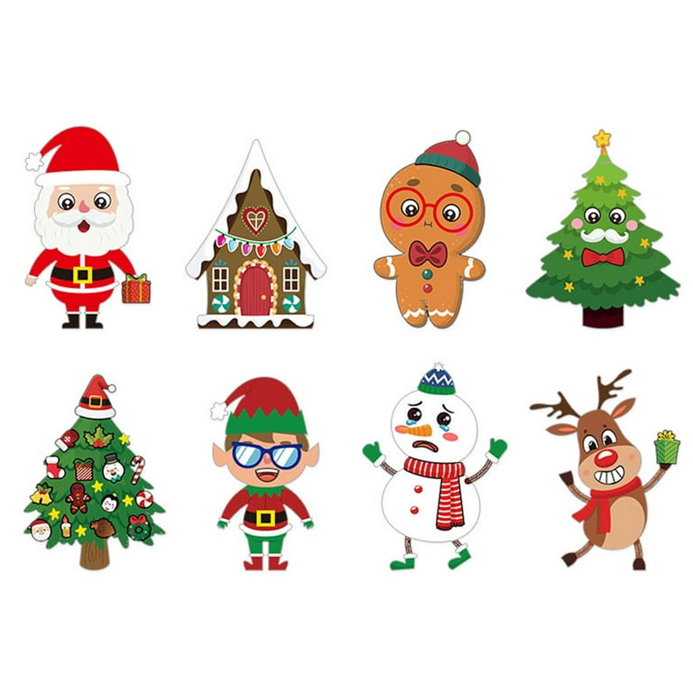 Wrapables Make Your Own Christmas Stickers, Holiday Activities (24 Sheets),  Xmas Friends, 24 Pieces - Ralphs