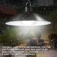 thumbnail image 3 of Ceiling Light Solar Power LED Outdoor Wall Lamp LED Wall Lamp IP65 Waterproof Remote Control Light, Dual Heads, White Light, 3 of 8