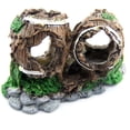 thumbnail image 2 of Djunllk Fish Tank Aquarium Ornament Wreck Sailing Sunk Ship Decor, Fish Tank Decorations, 2 of 4