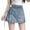 Blue^, variant on Jjayotai Shorts for Women, Womens Plus Size High Waisted Denim Half Skirt Pants, Jean Shorts Womens