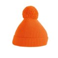 thumbnail image 1 of Beechfield - Gorro Beanie Pom Pom de Acanalado para Adultos Unisex (Naranja), 1 of 1