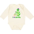 thumbnail image 3 of Inktastic I Love My Tía Boys or Girls Long Sleeve Baby Bodysuit, 3 of 5