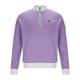 thumbnail image 3 of Ceisia Mens Long Sleeve Quarter Zip Pullover Sweater Waffle Knit Mock Neck with Pockets Purple L Gift, 3 of 8
