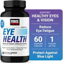 Force Factor Complete Eye Health Supplement with Lutein, Zeaxanthin, Copper, & Saffron for Vision Support