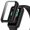 Black, variant on Suitable for Band 7 Full Coverage Protective Case PC Material Tempered Glass All inclusive Protection Easy Installation Fit Lightweight and Compact
