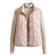 thumbnail image 5 of Chaquetas y abrigos casuales sin mangas y sin capucha para mujer, chaqueta acolchada ligera con cuello alto y sin mangas, abrigo con cremallera para otoño e invierno, chaqueta para mujer, 5 of 5