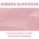 thumbnail image 4 of Sillón de Espuma Delta Children Cozee Sherpa Rosa para más de 18 meses, 4 of 6