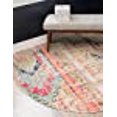 thumbnail image 3 of Unique Loom Sedona Collection Distressed, Southwestern, Vintage, Modern, Over-Dyed, Abstract Area Rug, 8 Feet, Multi/Beige, 3 of 5