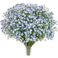 thumbnail image 1 of POWKOL Flores artificiales de aliento de bebé, 6 piezas de flores blancas falsas de aliento de bebé artificiales a granel, flores de aliento de bebé artificiales de tacto real para ramos de boda,, 1 of 5