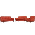 thumbnail image 2 of Modway Beguile Living Room Set, Upholstered, Set of 3 (Armchair, Loveseat, Sofa), Multiple Colors, 2 of 8