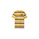 thumbnail image 1 of Playera adornada Aeropostale Cuello en V a rayas bordadas para hombre amarillo mediano, 1 of 1
