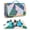 Euclidean Geometry-6'7" x 4'11" (Rectangular), variant on Picnic Blanket Foldable Waterproof Sand Mat 80" X Extra Large Outdoor Beach For Camping Hiking Travel Family Concerts