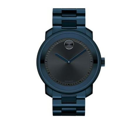 Movado Blue PVD Unisex Watch 3600296