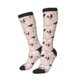 thumbnail image 2 of Haiem Funny Chicken Socks, Funny Novelty Crazy Design Cotton Socks Sports Socks Knee High Socks For Men, Women,1Pairs - Gift For Working Friends, 2 of 9