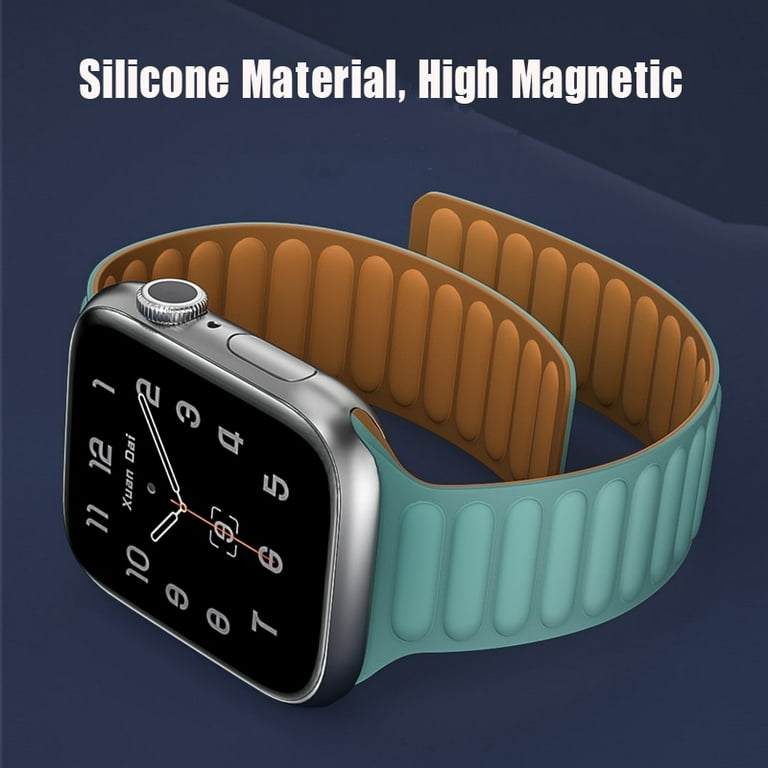 YuiYuKa Ultra Magnetic Loop For Apple Watch Bands 44mm 40mm 45mm 41mm 49mm  38mm 42mm 40 44 45 Mm Bracelet Metal Band Iwatch Series 8 3 6 Se 7 Strap  Men Women Wristbands 