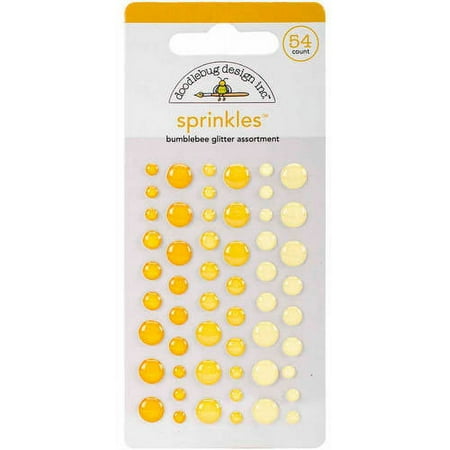 UPC: 0842715045378 | Bumblebee – Sprinkles Self-Adhesive Glitter Enamel Embellishments