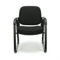 thumbnail image 2 of OFM Fabric Guest and Reception Chair with Arms and Extra Thick Cushion, in Black (403-805), 2 of 5