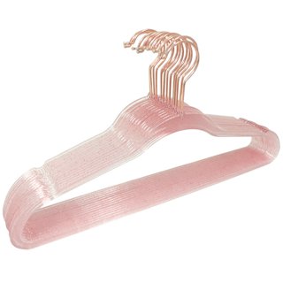 Completely Clear Acrylic Hangers  Space Saving Invisible Hangers –