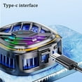 thumbnail image 5 of X76 phone cooler Peltier cooling fan free back clip Three speed adjustment (A), 5 of 7