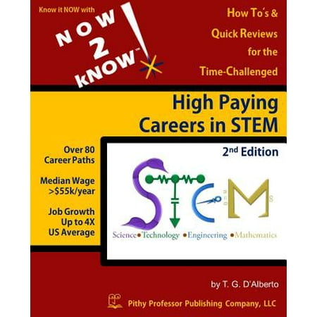 Now 2 Know High Paying Careers in Stem, 2nd (Best High Paying Careers)