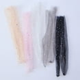 thumbnail image 2 of WASHWEPE 5Pares Calcetas De Malla Para Mujer Transparente Multicolor Ideal Para Uso Diario, 2 of 7
