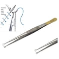 thumbnail image 2 of Corn Suture Tweezers Straight Forceps Pliers by Wise Linkers, 2 of 4