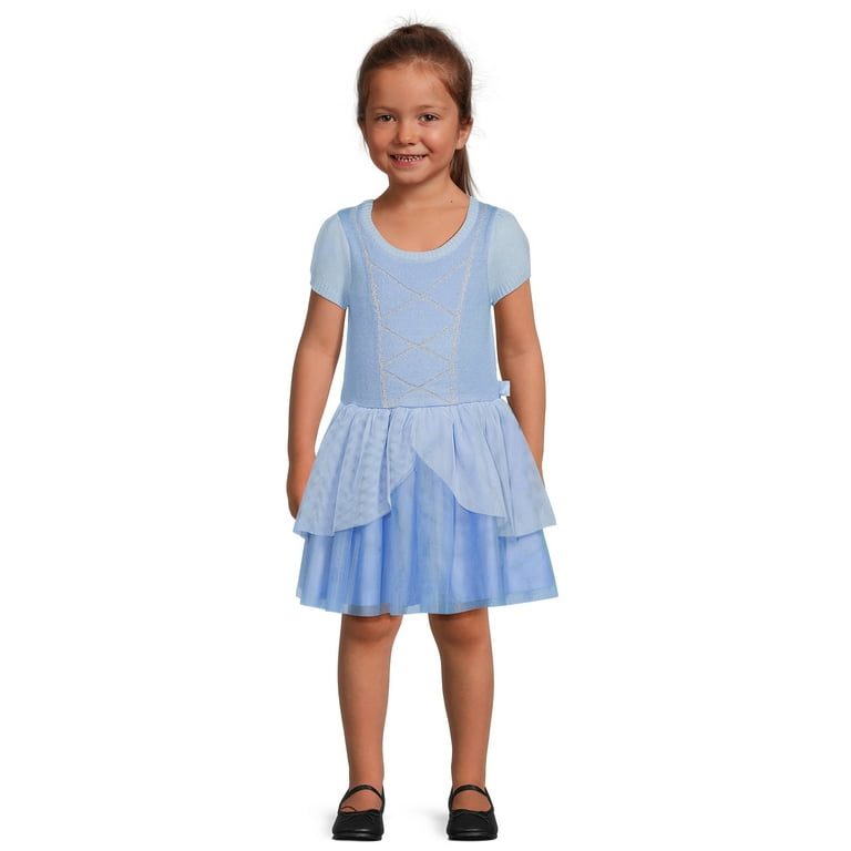 Disney Toddler Girl Cinderella Cosplay Dress Sizes 12M 5T Walmart