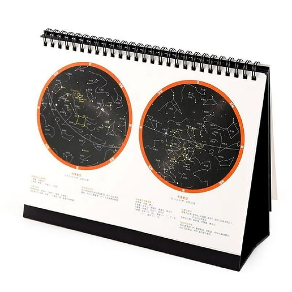2025 Astronomy Calendar Featuring Monthly Celestials Event and Snake Year Theme