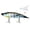 COLOR 1, variant on 190Mm/56G Da Vinci Floating Minnow Minnowo Festival Long Cast Lure with Rattle Bead Soft Tail Accessory for Freshwater And Saltwater Fishing, Suitable for Sea Bass, GT, Red Snapper, Crappie,