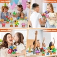 thumbnail image 4 of Building Blocks Toy CUBIMANA, 827PCS, regalos para fiestas con flores para mayores de 6, 4 of 9