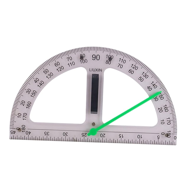 Regla de geometría matemática grande, herramienta de enseñanza de matemáticas, herramienta de medición de geometría, regla de enseñanza, dibujo para Transportador