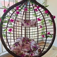 thumbnail image 4 of 4 Pack (230cm) Artificial Rose Vine Flowers Plants Fake Flower Vine for Weddings Home Party Garden Craft Art Decor-Rose red, 4 of 5