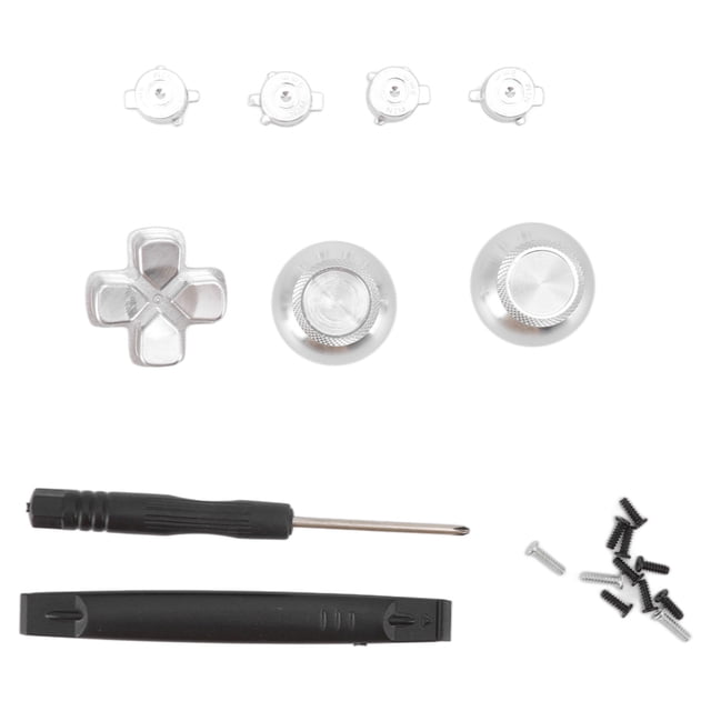 Dpad Boutons, Boutons de Remplacement Kit Contrôleur de Jeu en Aluminium Kit de Réparation pour P Accessoires Solide Performance