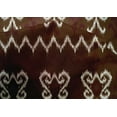 thumbnail image 4 of oneOone Cotton Silk Fabric Chevron & Swirl Ikat Decor Fabric Printed BTY 42 Inch Wide, 4 of 4