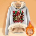 thumbnail image 2 of WILLBEST Sudadera Deportiva para Mujer, Estilo Vaquero Navideño, con Estampado Navideño Femenino y Diseño Grueso X-Grande, 2 of 4