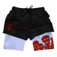 thumbnail image 1 of Short Gym Hombre Deportiva 4 En 1 Bolsa Celular Dragon Ball, 1 of 7