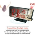 thumbnail image 5 of sruoe Alarm Clock, Digital Clock, Alarm Clock for Heavy Sleepers Adults, LED Display Alarm Clock, Modern Electric Alarm Clocks, Alarms Clock for Bedroom, Red, 5 of 7