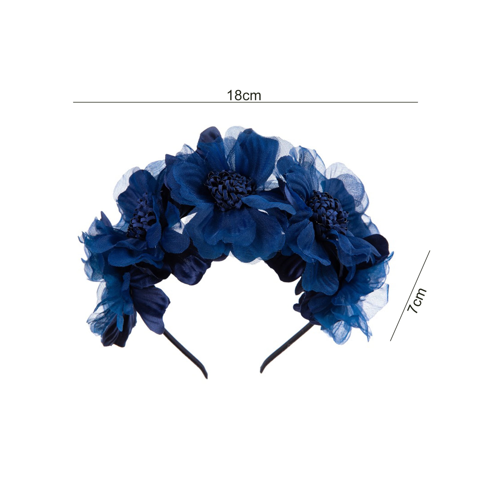  1 Roll Wedding Day Bag Hair Wave Flower Gifts Baby Decorate  Daily use Wired Corona para Ramos buchones de Flores Gift Bag Edge Trim  Blue Ribbon Packing Supplies Gift Wreath 