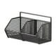 thumbnail image 2 of Organizador de estantería de especias montado en la pared - Estantería colgante de 36x15x8cm para almacenamiento en la cocina, ABS Black, 2 of 6