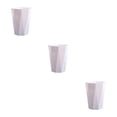 thumbnail image 2 of Justharion Wide Applicaiton Trash Can For Household - 6L Capacity Easy Access Simple White S 3Set, 2 of 6