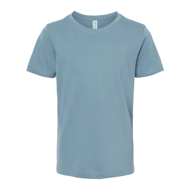 SoftShirts T-Shirt Organique pour Jeunes, m, Ardoise