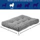 thumbnail image 3 of Cama para perros MidWest Homes for Pets Deluxe Super Plush Grey, 3 of 6